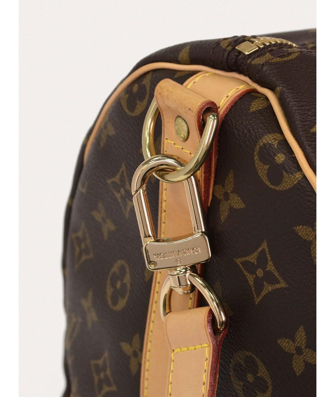 LOUIS VUITTON Коричневая дорожная/спортивная сумка, фото 7