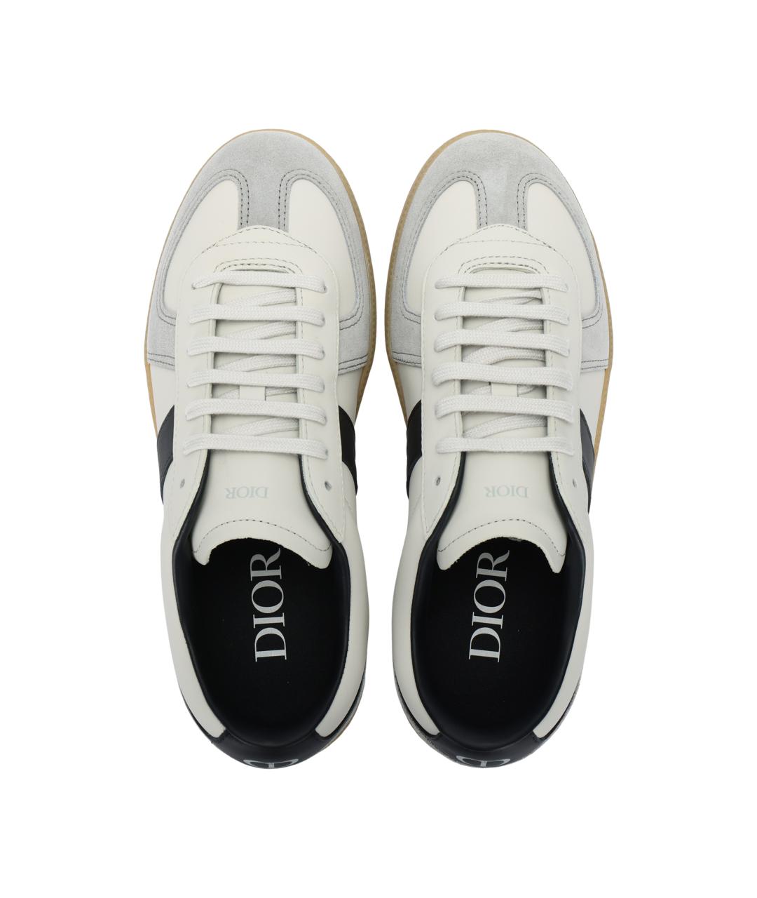 CHRISTIAN DIOR Мульти кожаные низкие кроссовки / кеды, фото 3