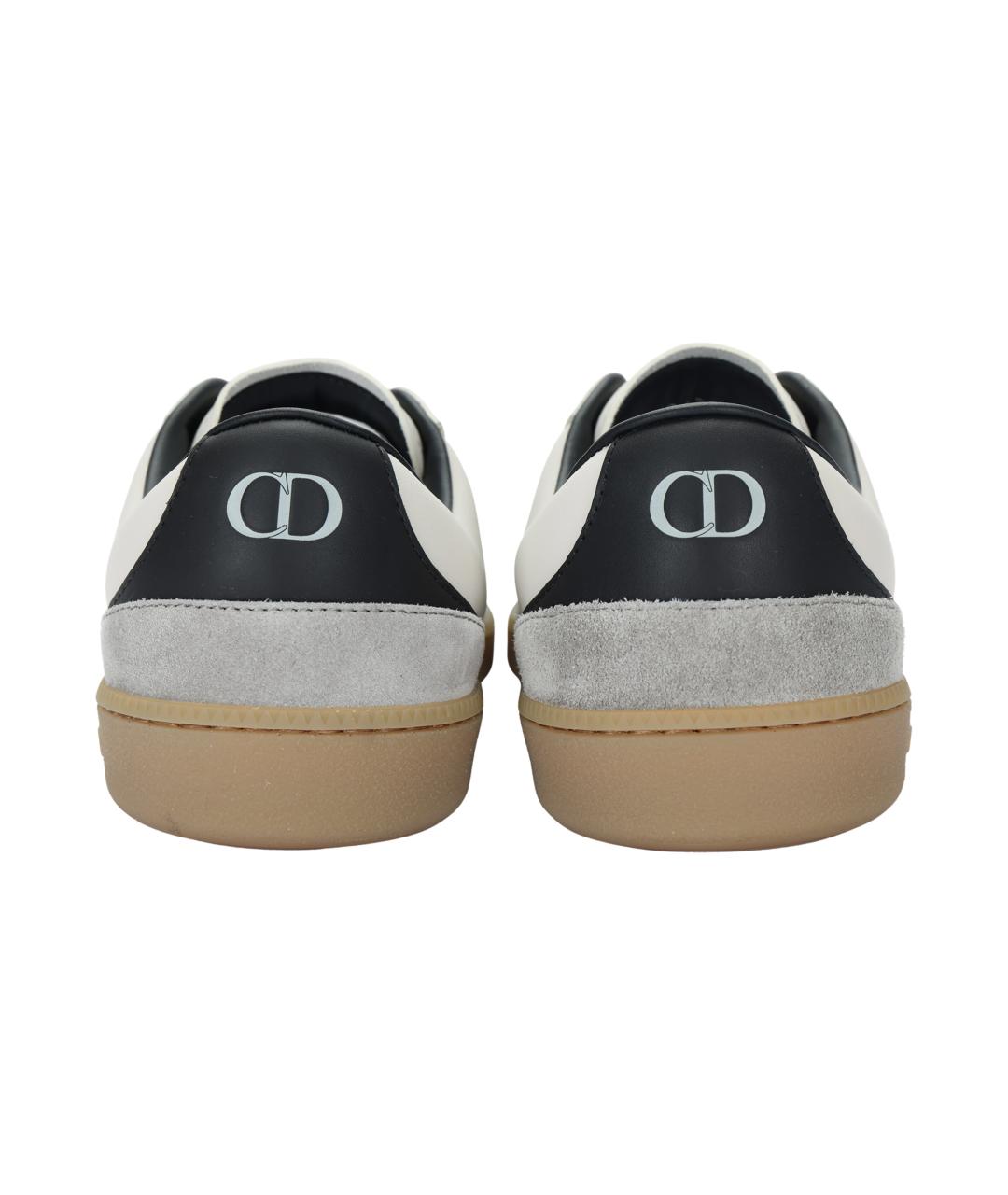 CHRISTIAN DIOR Мульти кожаные низкие кроссовки / кеды, фото 4