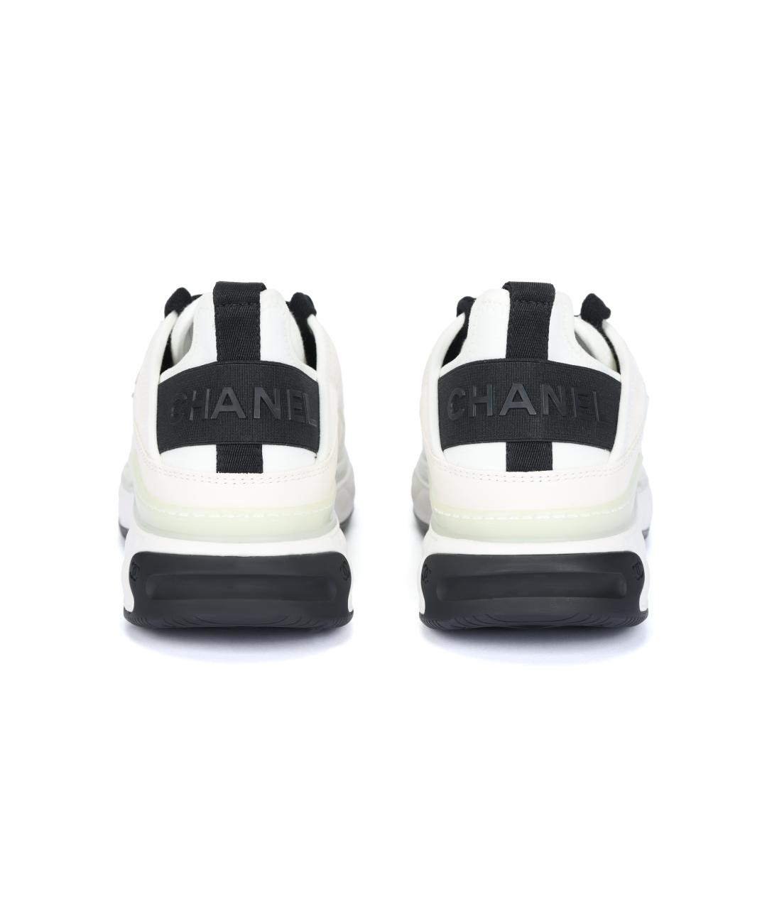 CHANEL Белые кроссовки, фото 4