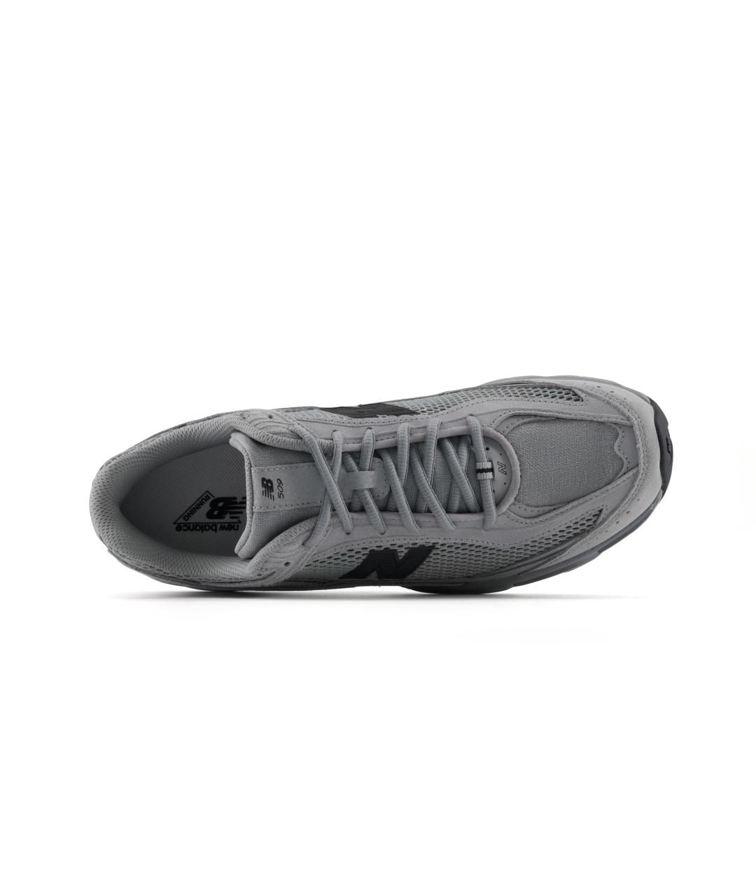 NEW BALANCE Серые замшевые кроссовки, фото 3