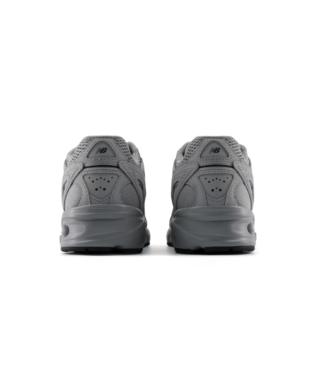 NEW BALANCE Серые замшевые кроссовки, фото 4