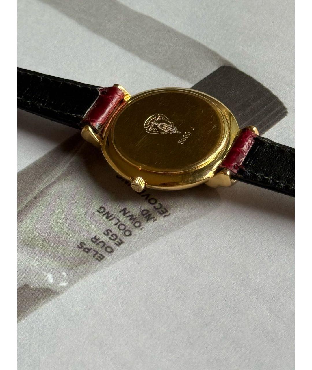 GUCCI Золотые позолоченные часы, фото 2