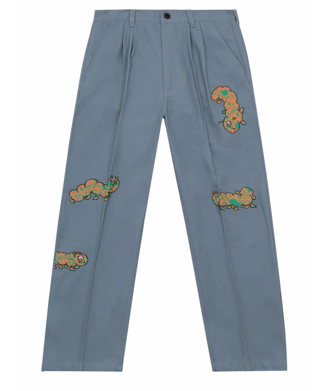 Brain Dead Голубые хлопковые брюки чинос, фото 1