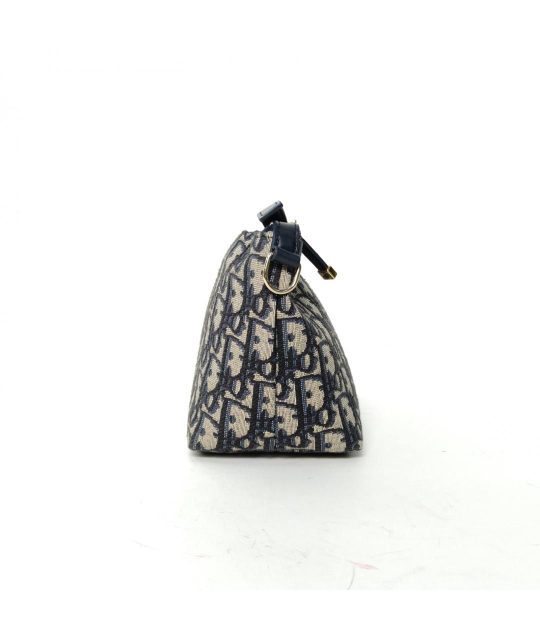 CHRISTIAN DIOR Темно-синяя сумка через плечо, фото 3