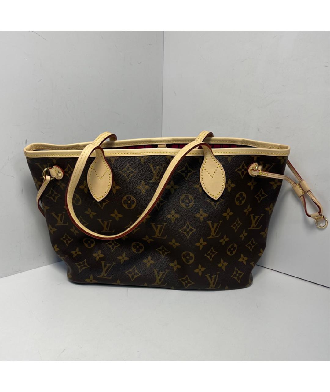 LOUIS VUITTON Коричневая сумка через плечо, фото 7