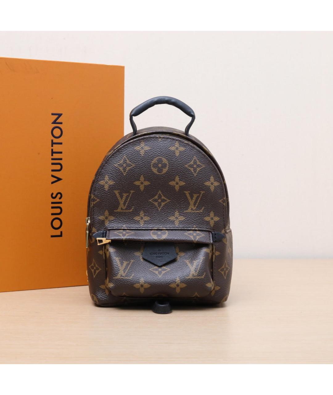 LOUIS VUITTON Коричневый рюкзак, фото 2