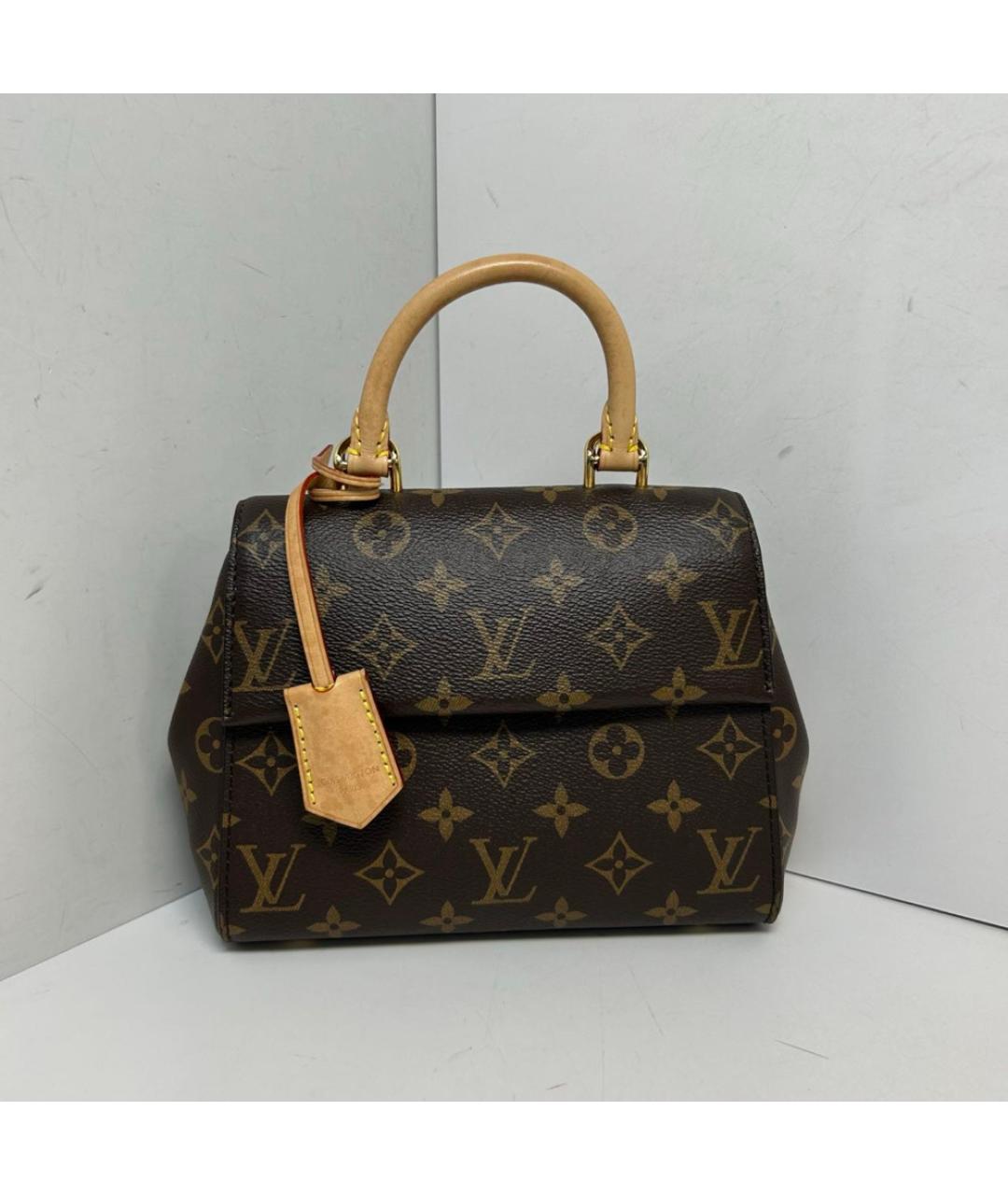 LOUIS VUITTON Коричневая сумка через плечо, фото 7