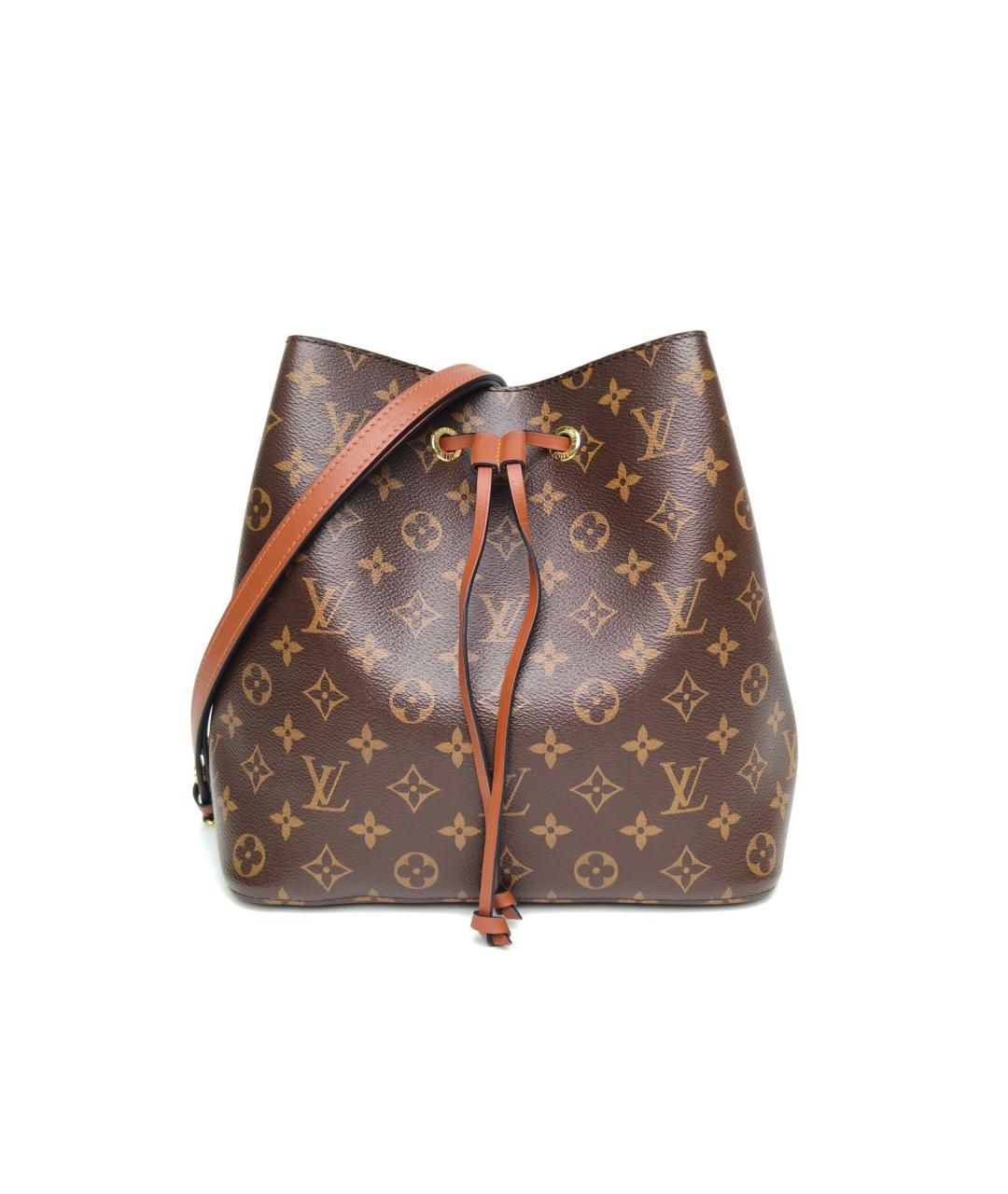 LOUIS VUITTON Коричневая сумка через плечо, фото 2
