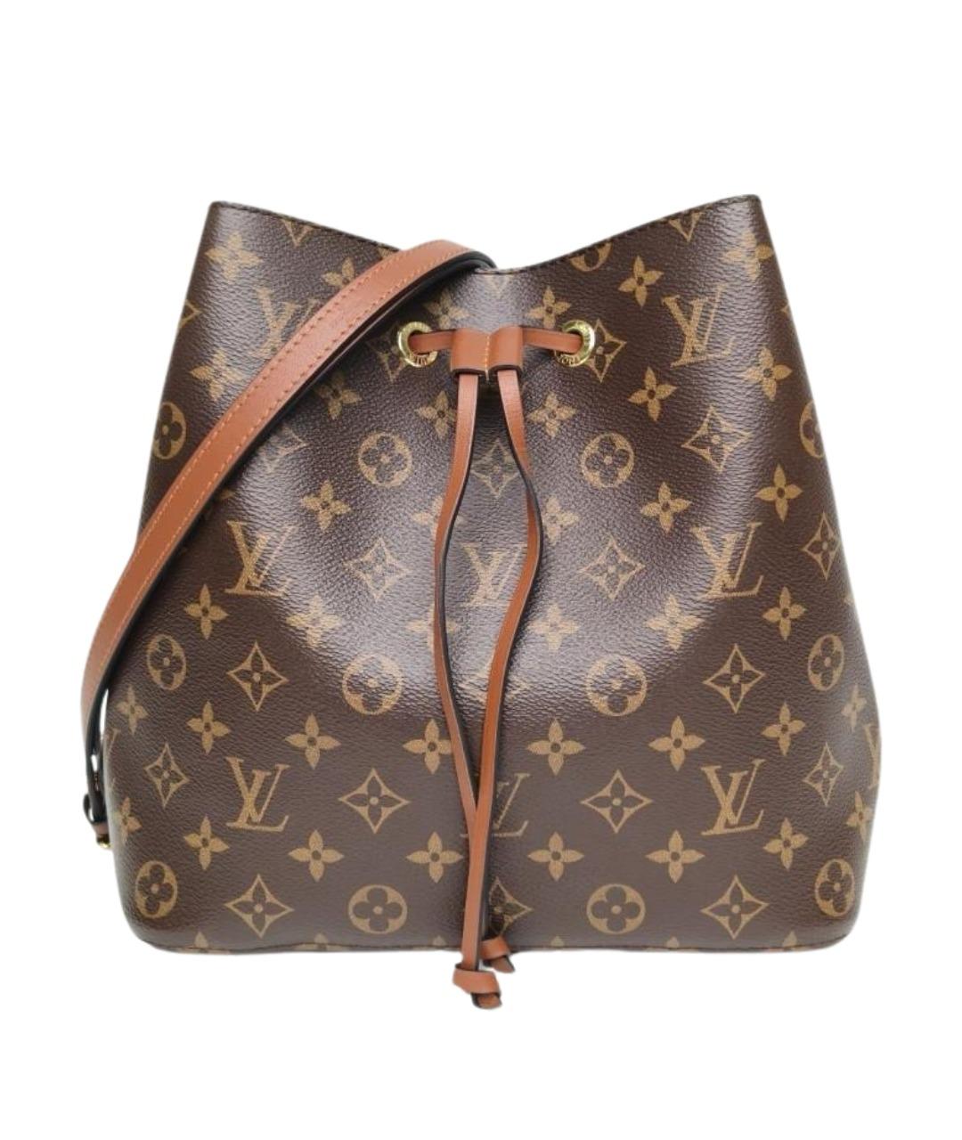 LOUIS VUITTON Коричневая сумка через плечо, фото 1
