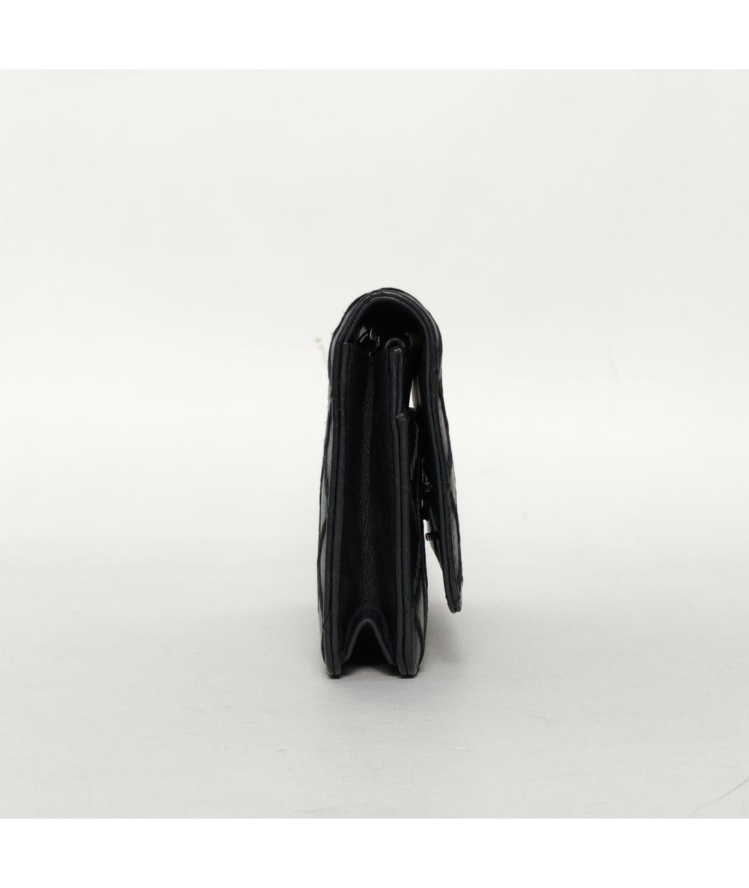 CHANEL Черная кожаная сумка через плечо, фото 3