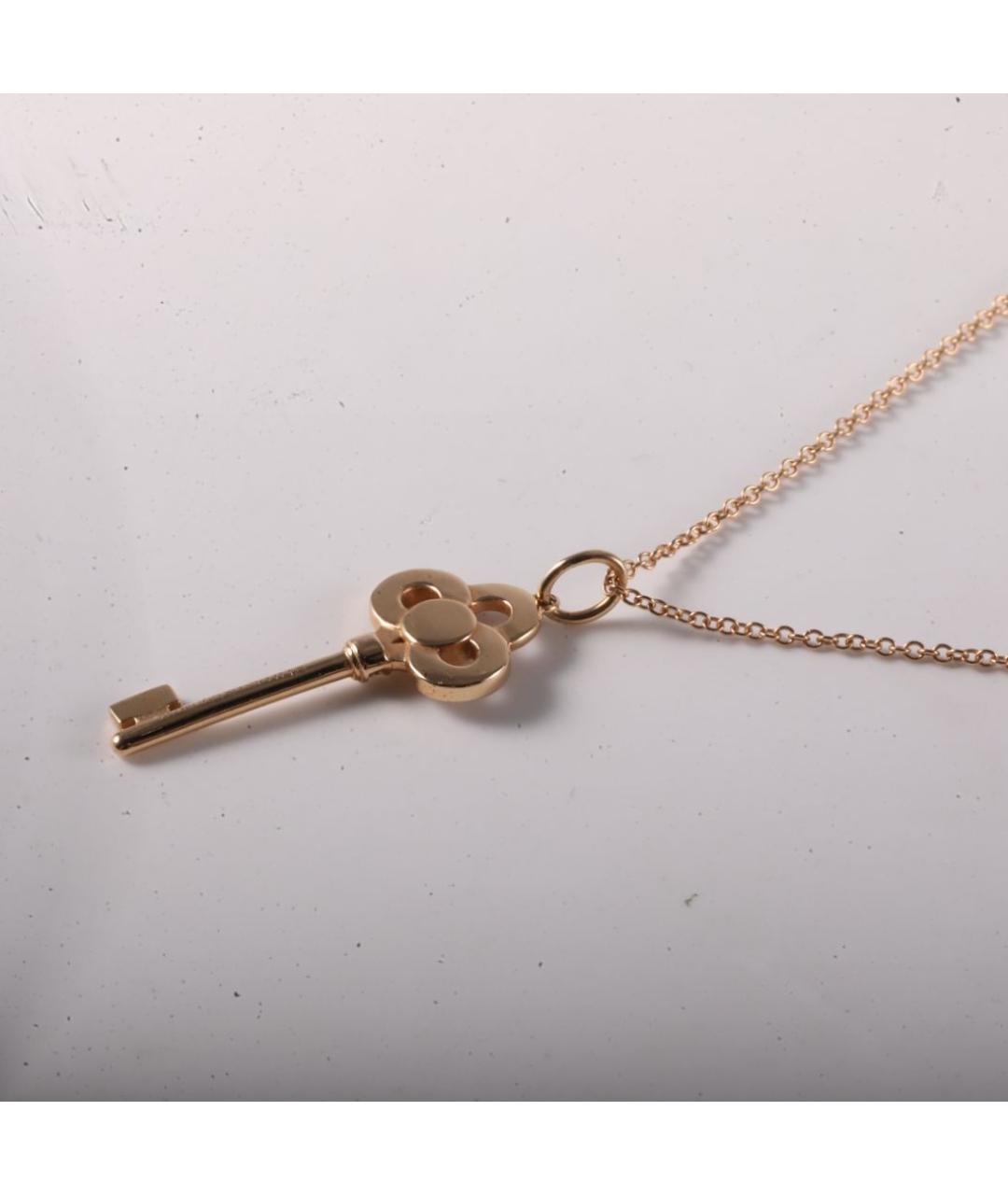 TIFFANY&CO Золотая подвеска из желтого золота, фото 6