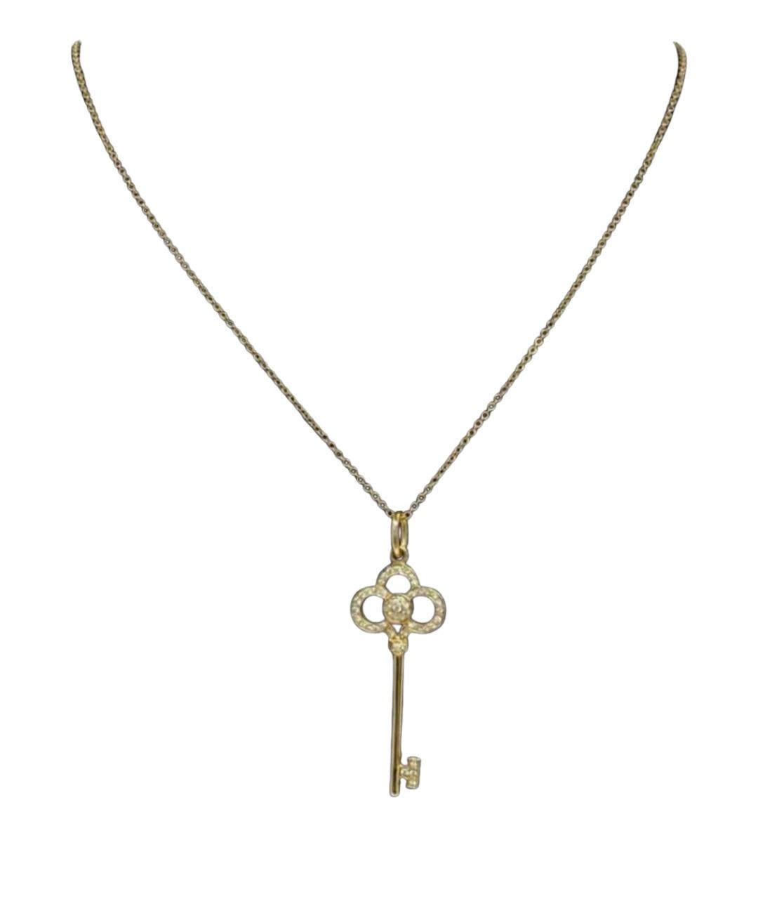 TIFFANY&CO Золотая подвеска из желтого золота, фото 1
