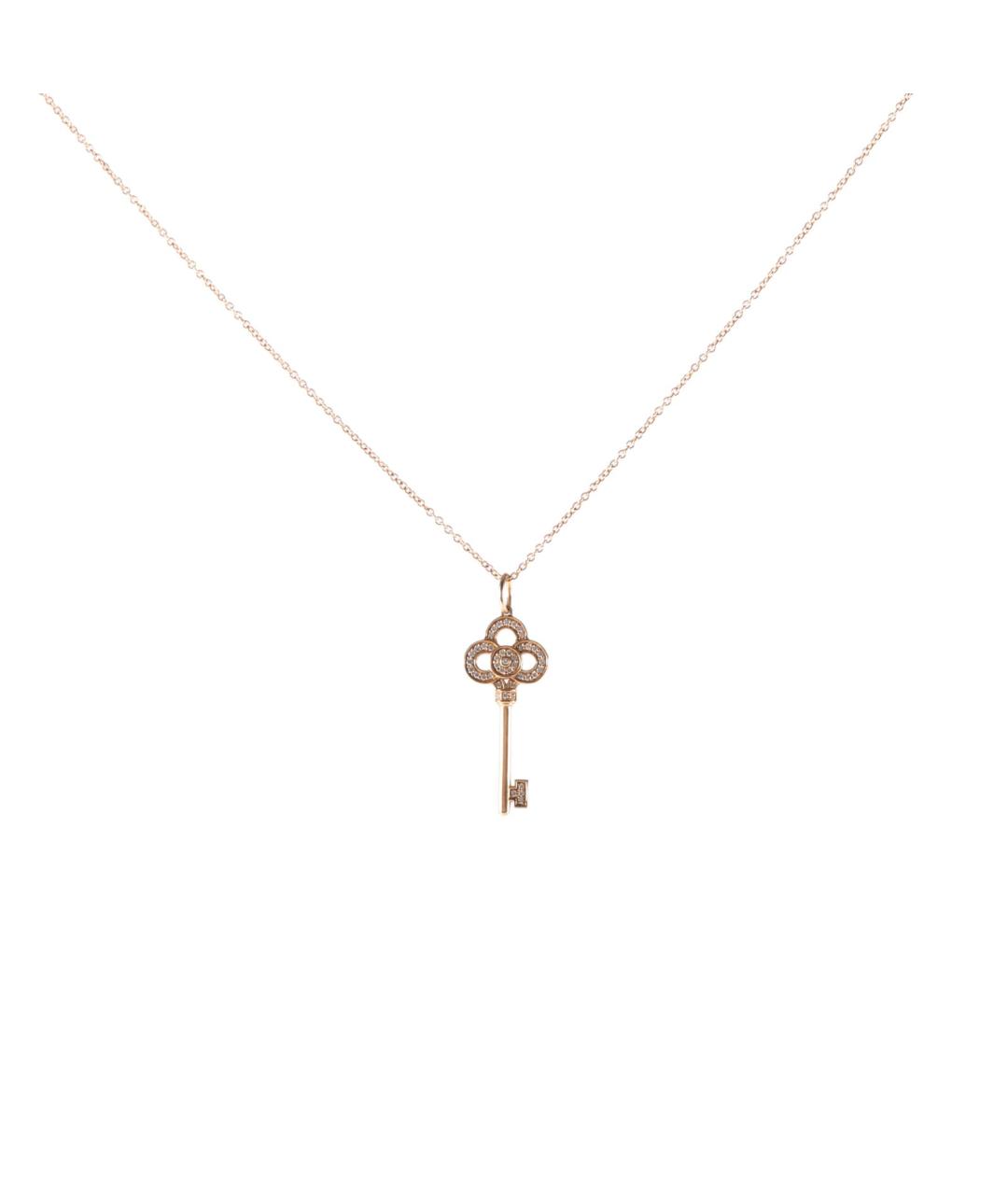 TIFFANY&CO Золотая подвеска из желтого золота, фото 3