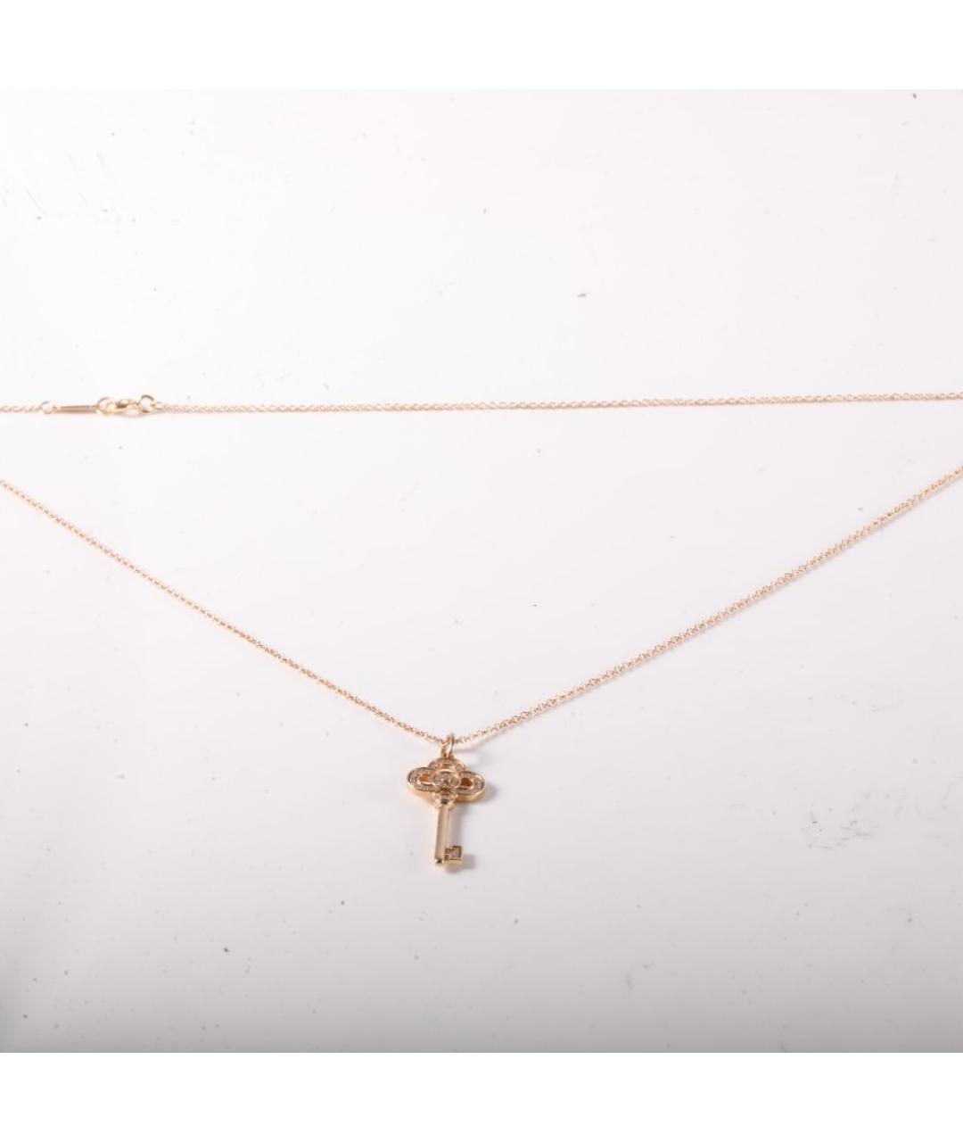 TIFFANY&CO Золотая подвеска из желтого золота, фото 8