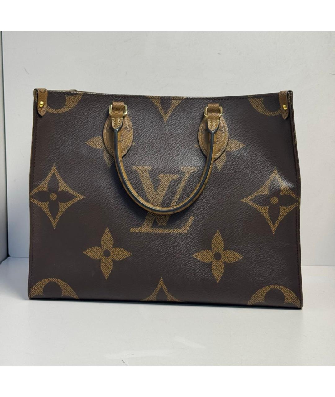 LOUIS VUITTON Коричневая сумка через плечо, фото 8