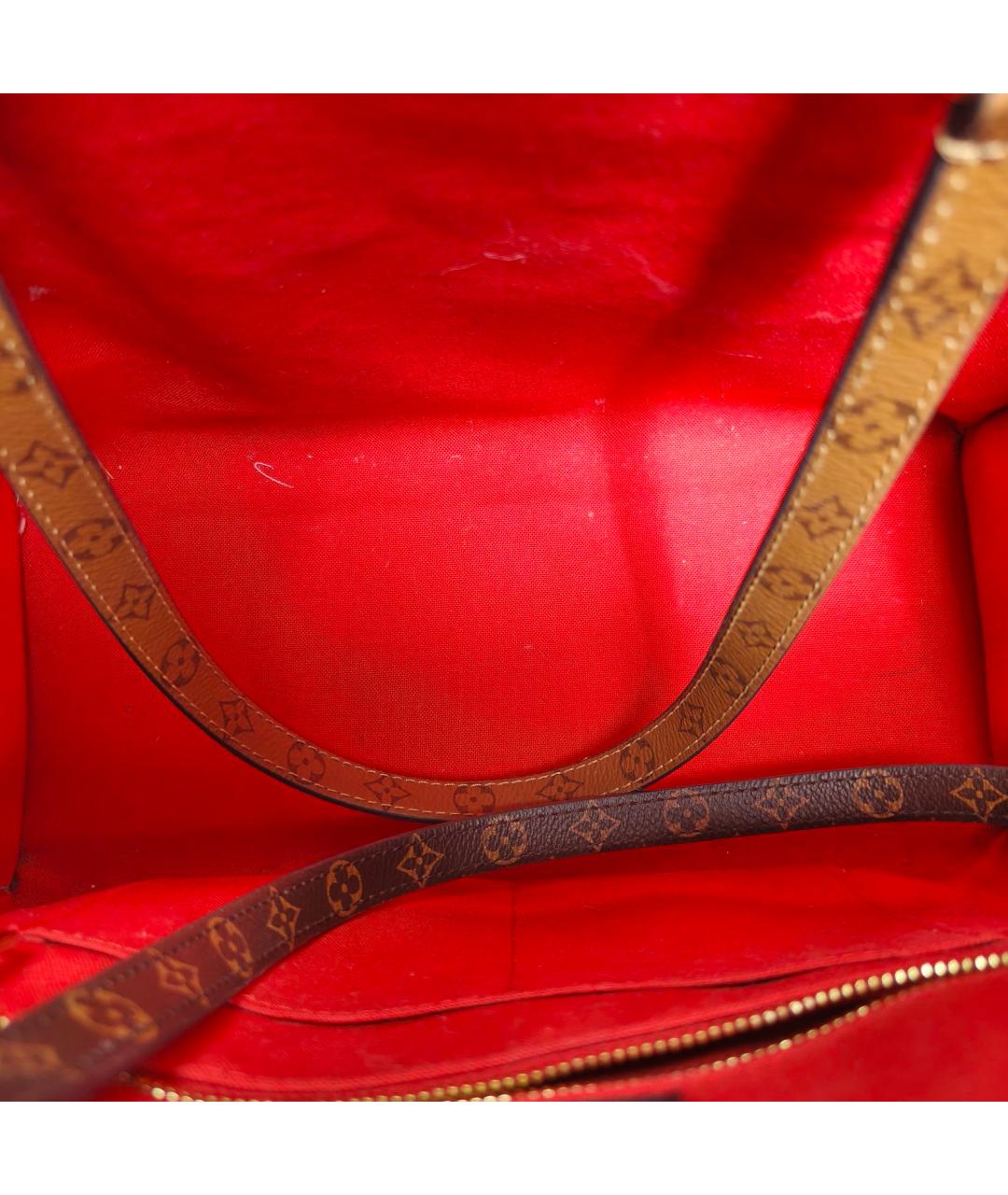 LOUIS VUITTON Коричневая сумка через плечо, фото 7