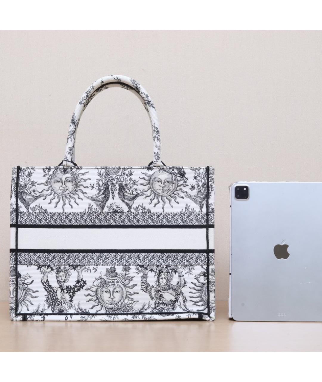 CHRISTIAN DIOR Белая сумка через плечо, фото 6