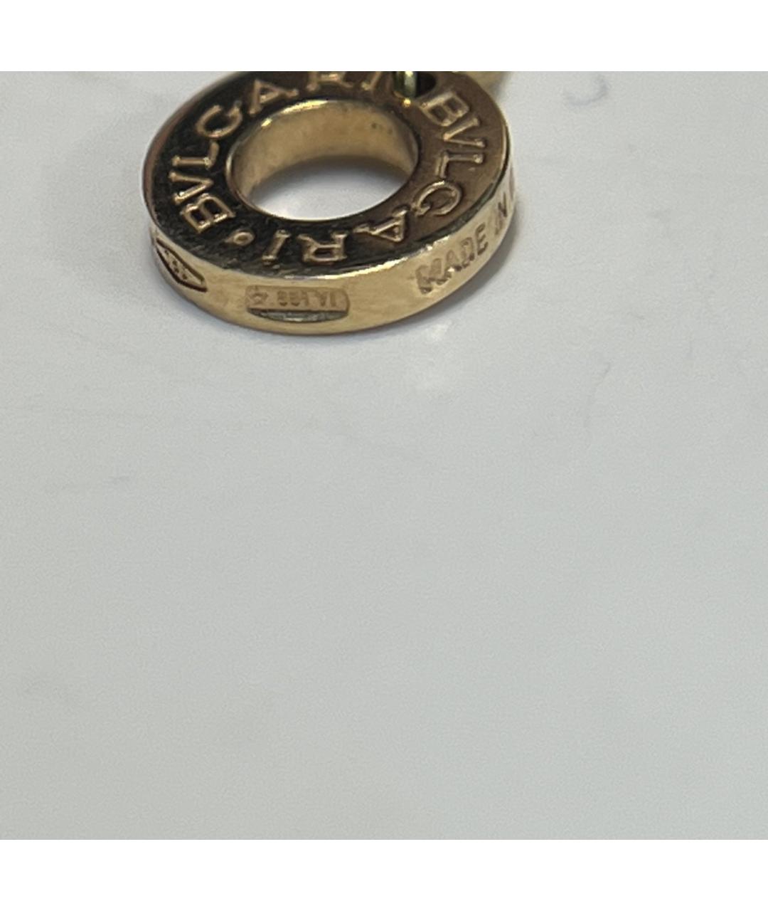 BVLGARI Черная подвеска из розового золота, фото 9