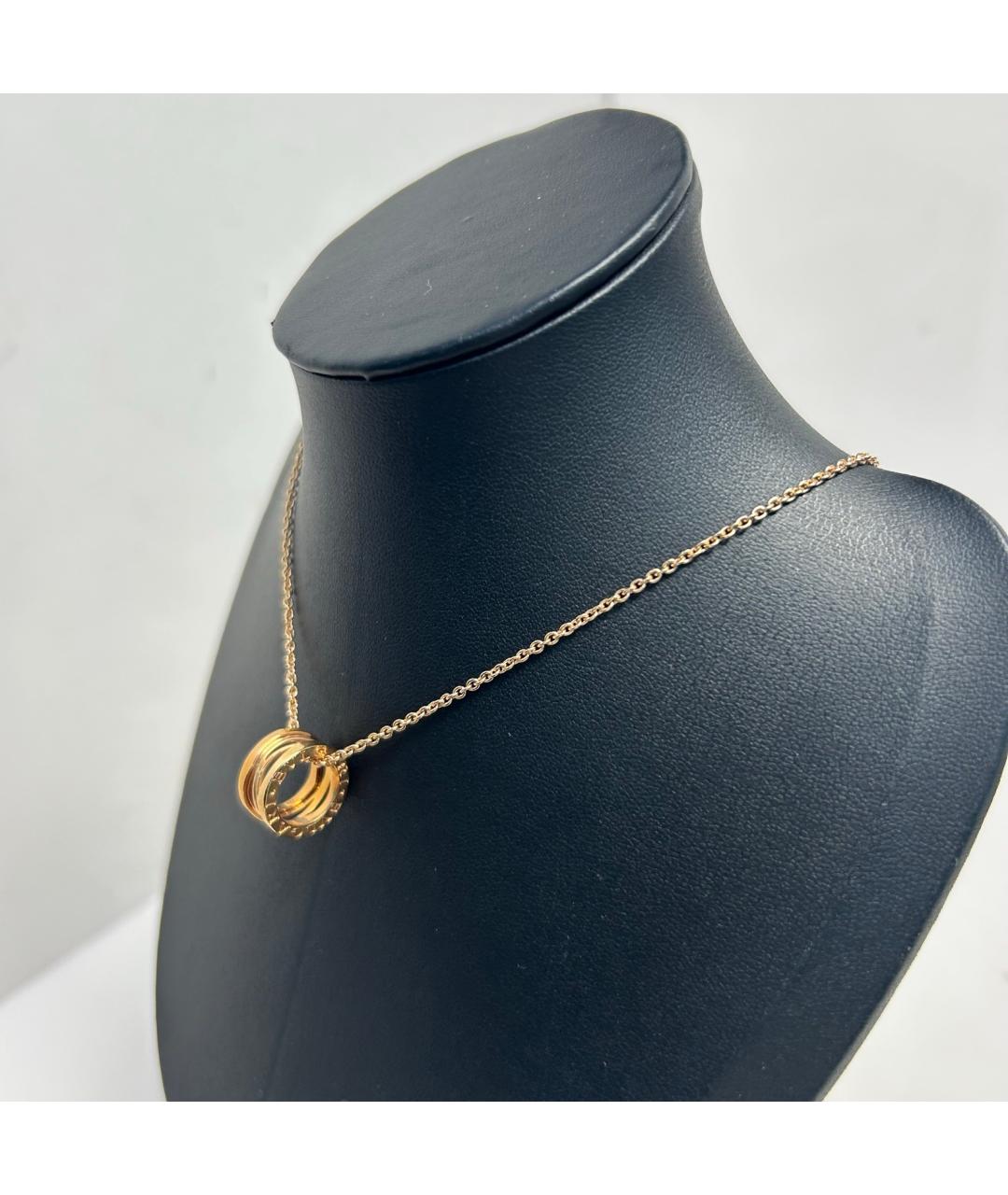 BVLGARI Золотая подвеска из розового золота, фото 9