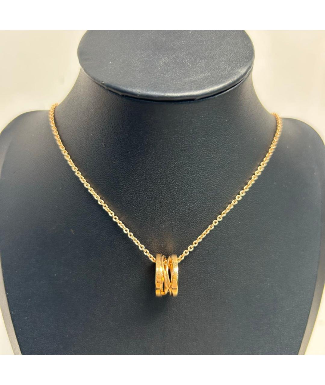 BVLGARI Золотая подвеска из розового золота, фото 7