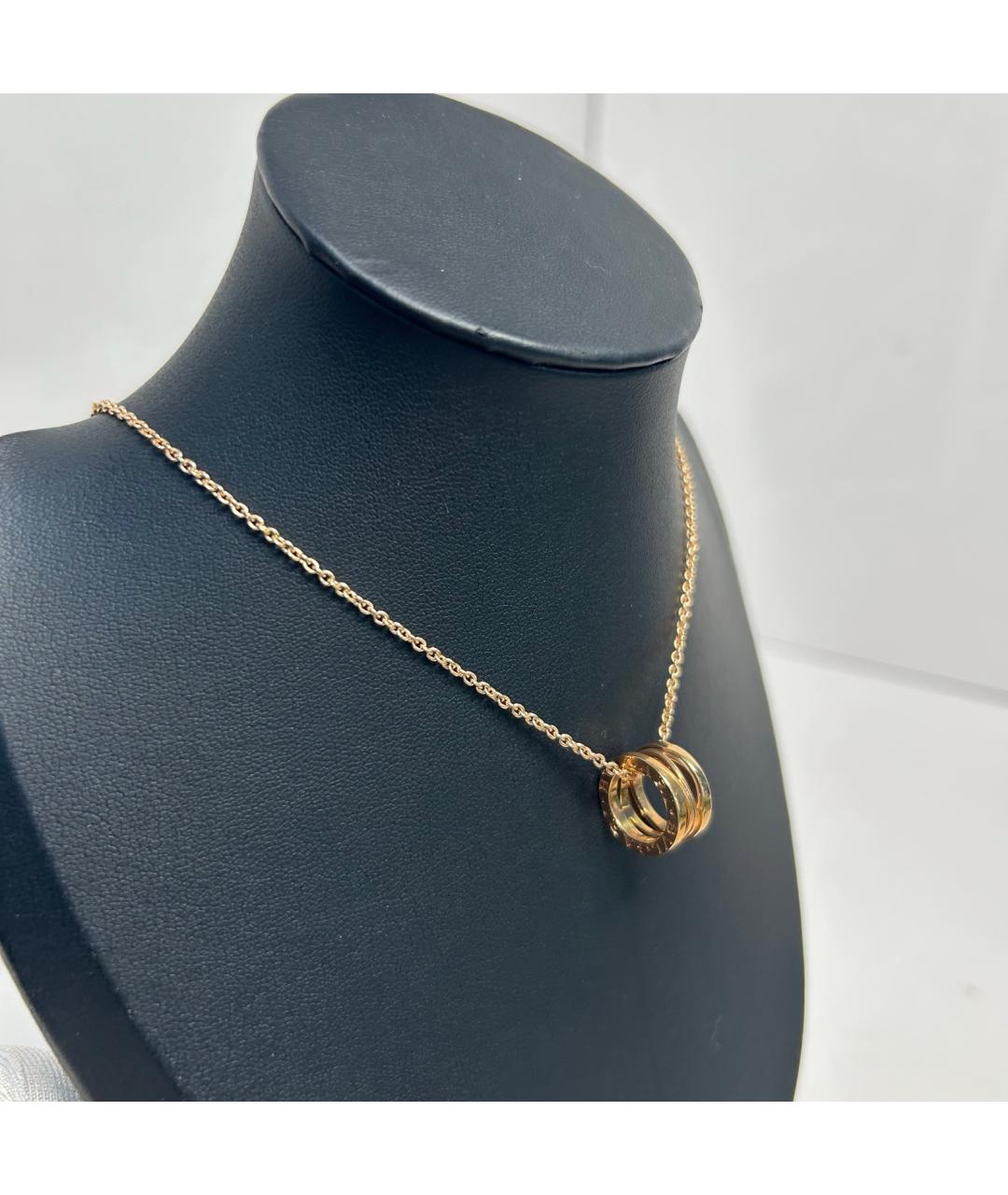 BVLGARI Золотая подвеска из розового золота, фото 8