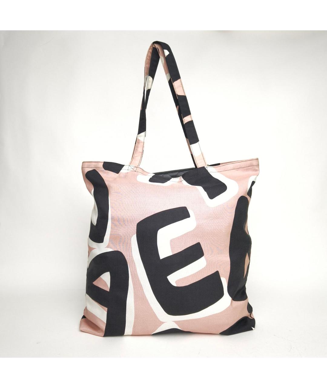 CHANEL Розовая сумка с короткими ручками, фото 4