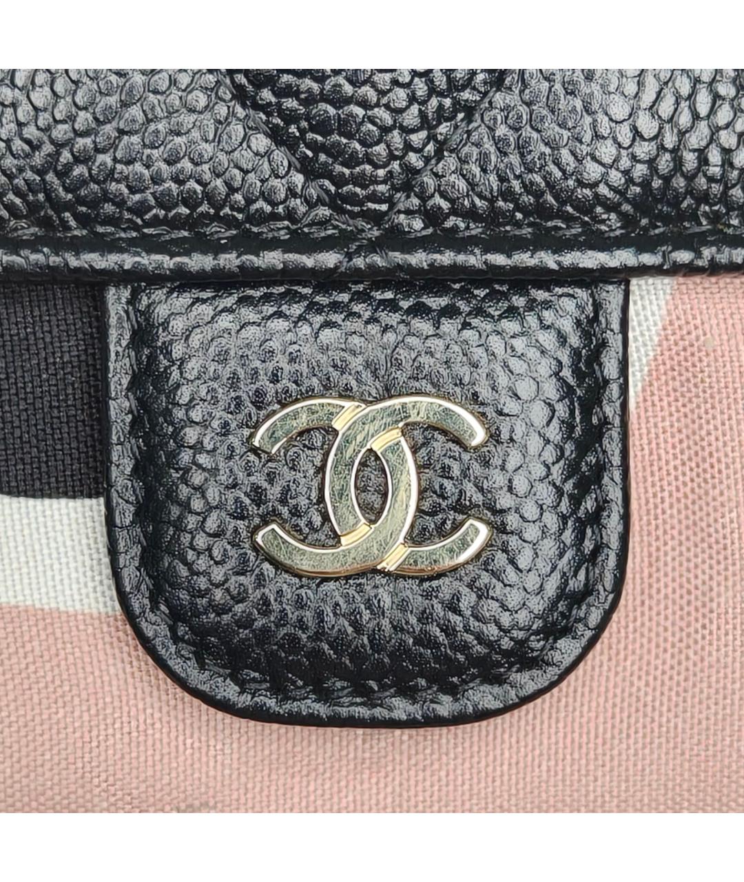 CHANEL Розовая сумка с короткими ручками, фото 7