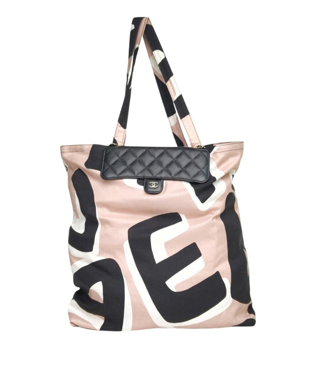 CHANEL Розовая сумка с короткими ручками, фото 1