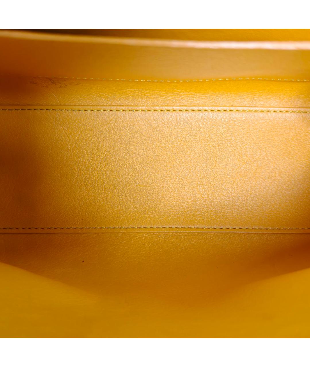 GOYARD Коричневая кожаная сумка через плечо, фото 7