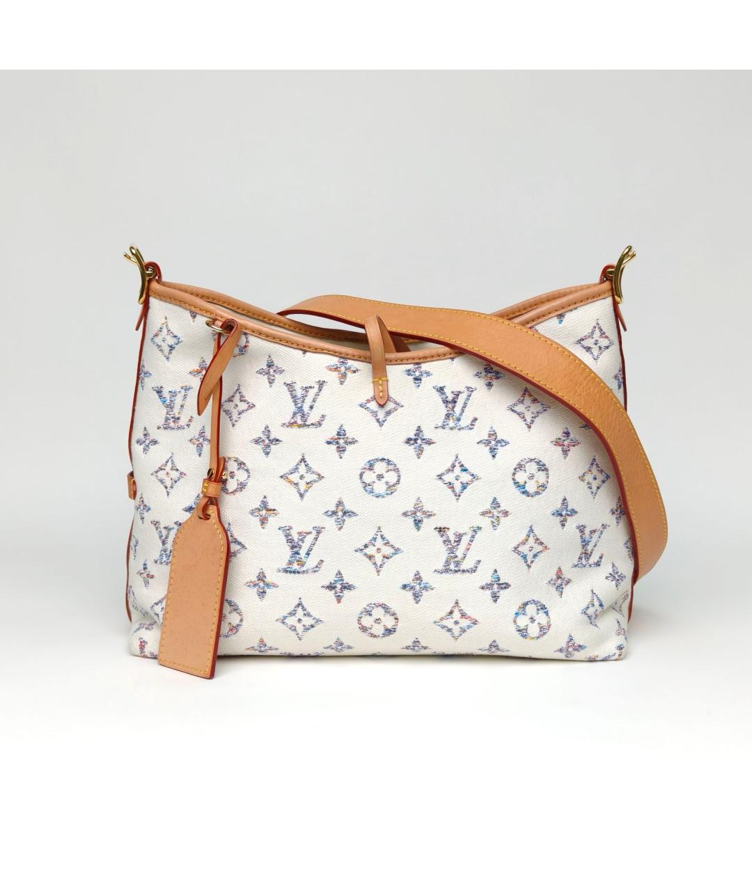 LOUIS VUITTON Белая сумка через плечо, фото 2