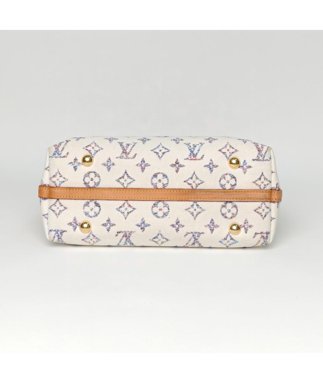 LOUIS VUITTON Белая сумка через плечо, фото 6