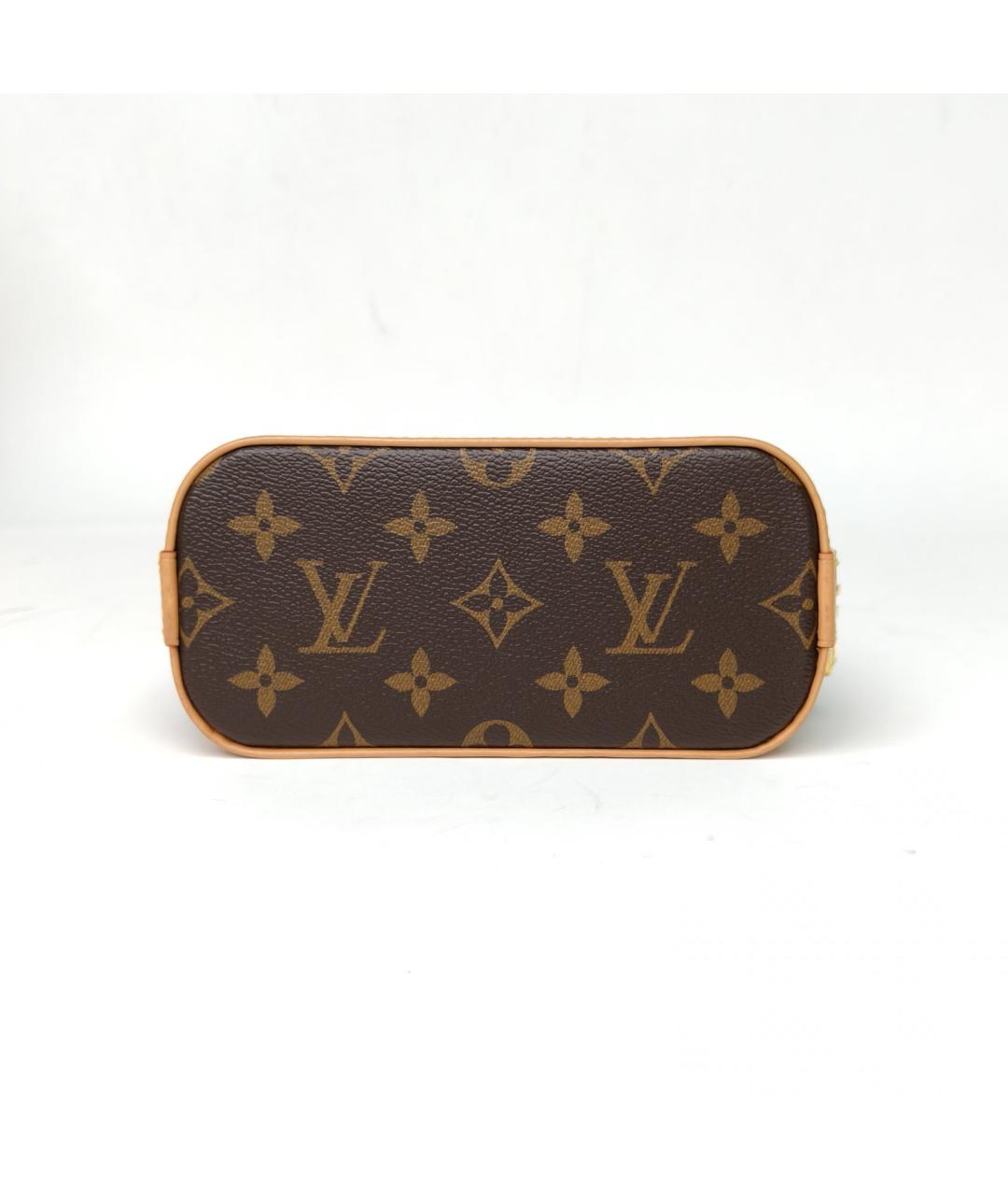 LOUIS VUITTON Коричневая сумка с короткими ручками, фото 6