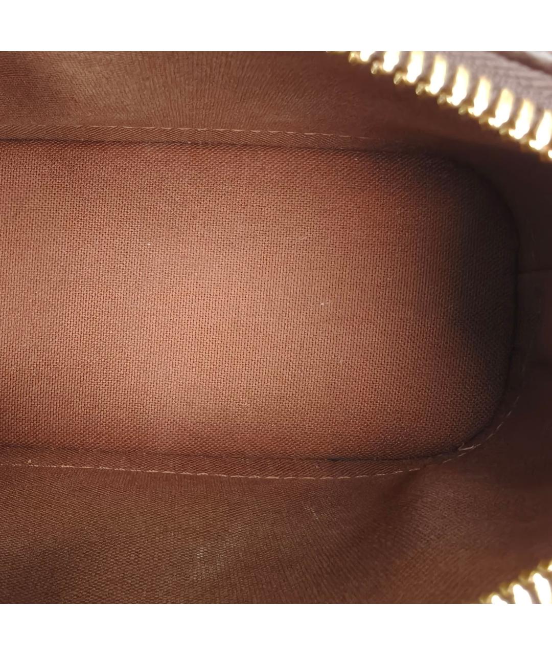 LOUIS VUITTON Коричневая сумка с короткими ручками, фото 7