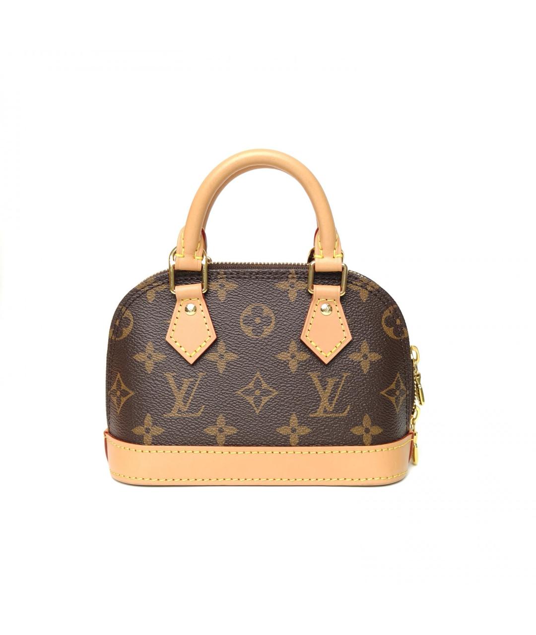 LOUIS VUITTON Коричневая сумка с короткими ручками, фото 4