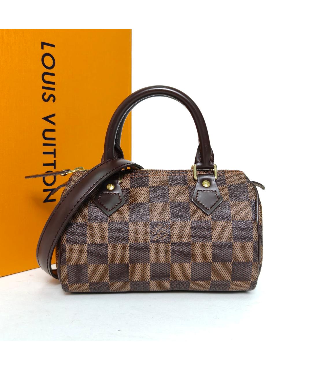 LOUIS VUITTON Коричневая сумка через плечо, фото 8