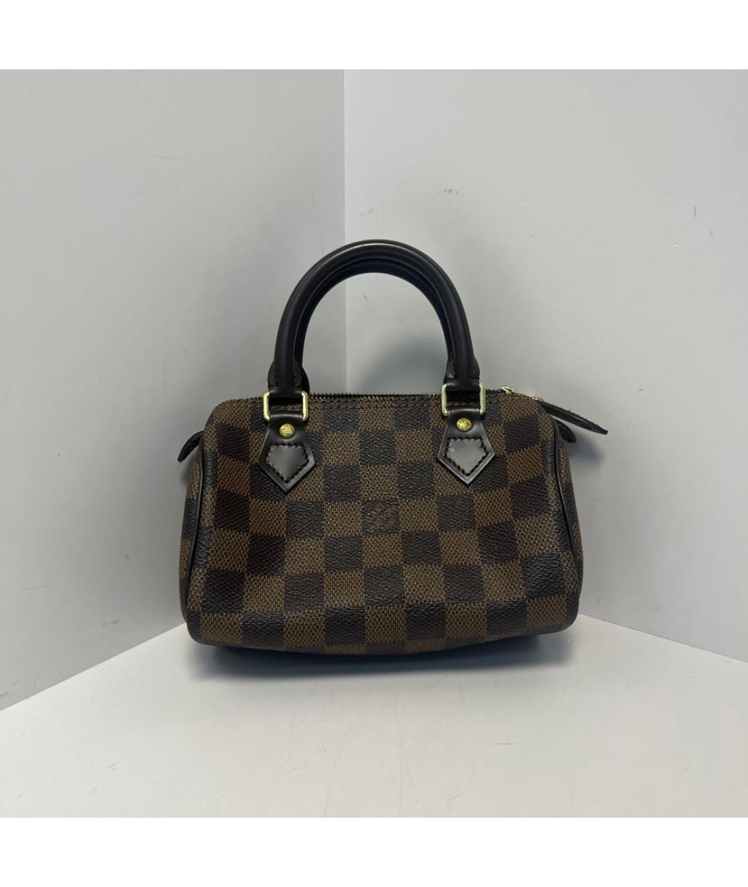 LOUIS VUITTON Коричневая сумка через плечо, фото 9