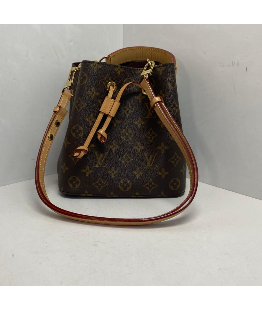 LOUIS VUITTON Коричневая сумка через плечо, фото 9