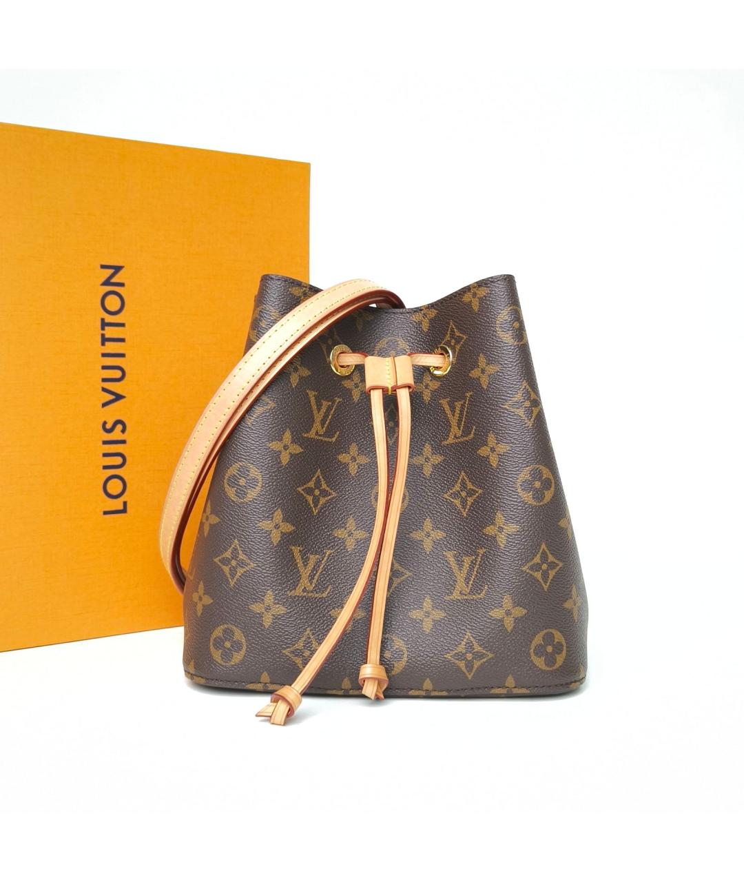 LOUIS VUITTON Коричневая сумка через плечо, фото 8