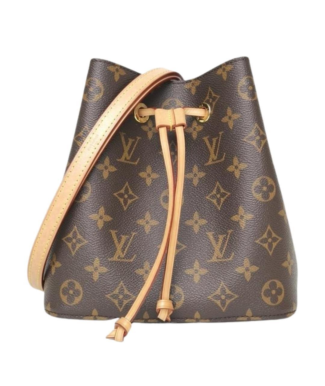 LOUIS VUITTON Коричневая сумка через плечо, фото 1