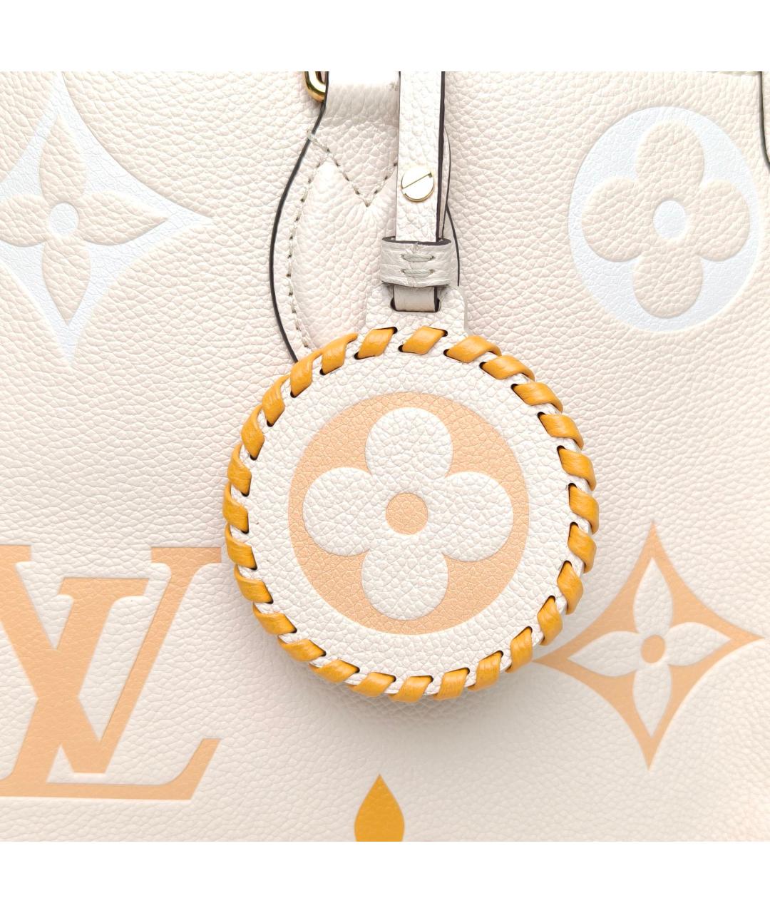 LOUIS VUITTON Белая сумка через плечо, фото 9