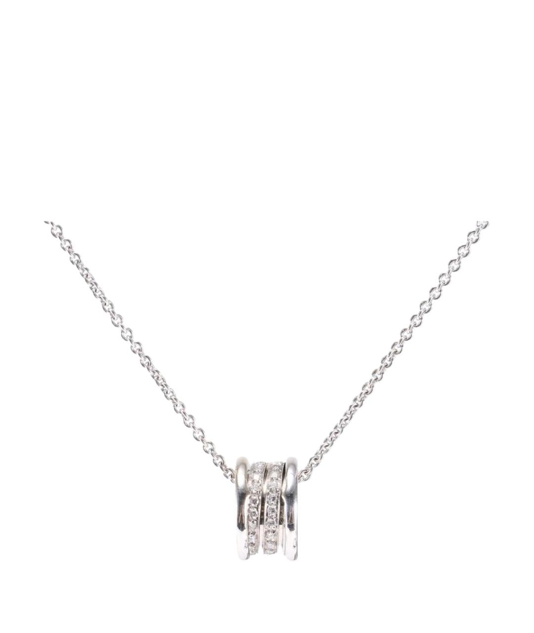 BVLGARI Серебряная подвеска из белого золота, фото 1