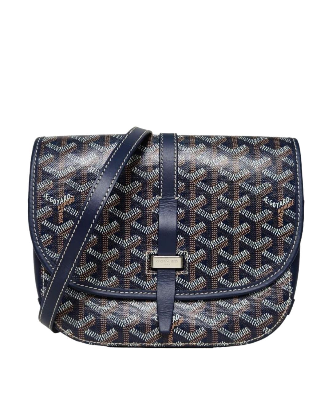 GOYARD Темно-синяя сумка через плечо, фото 1