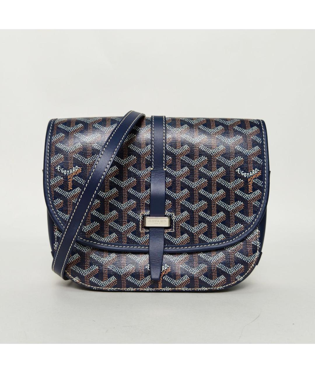 GOYARD Темно-синяя сумка через плечо, фото 2