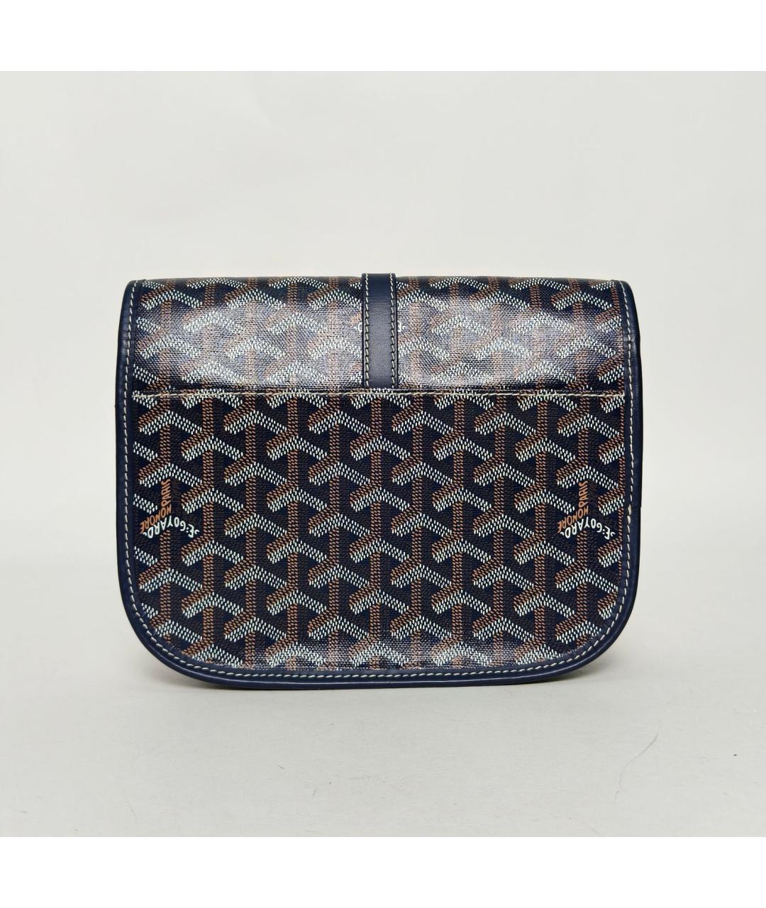 GOYARD Темно-синяя сумка через плечо, фото 4