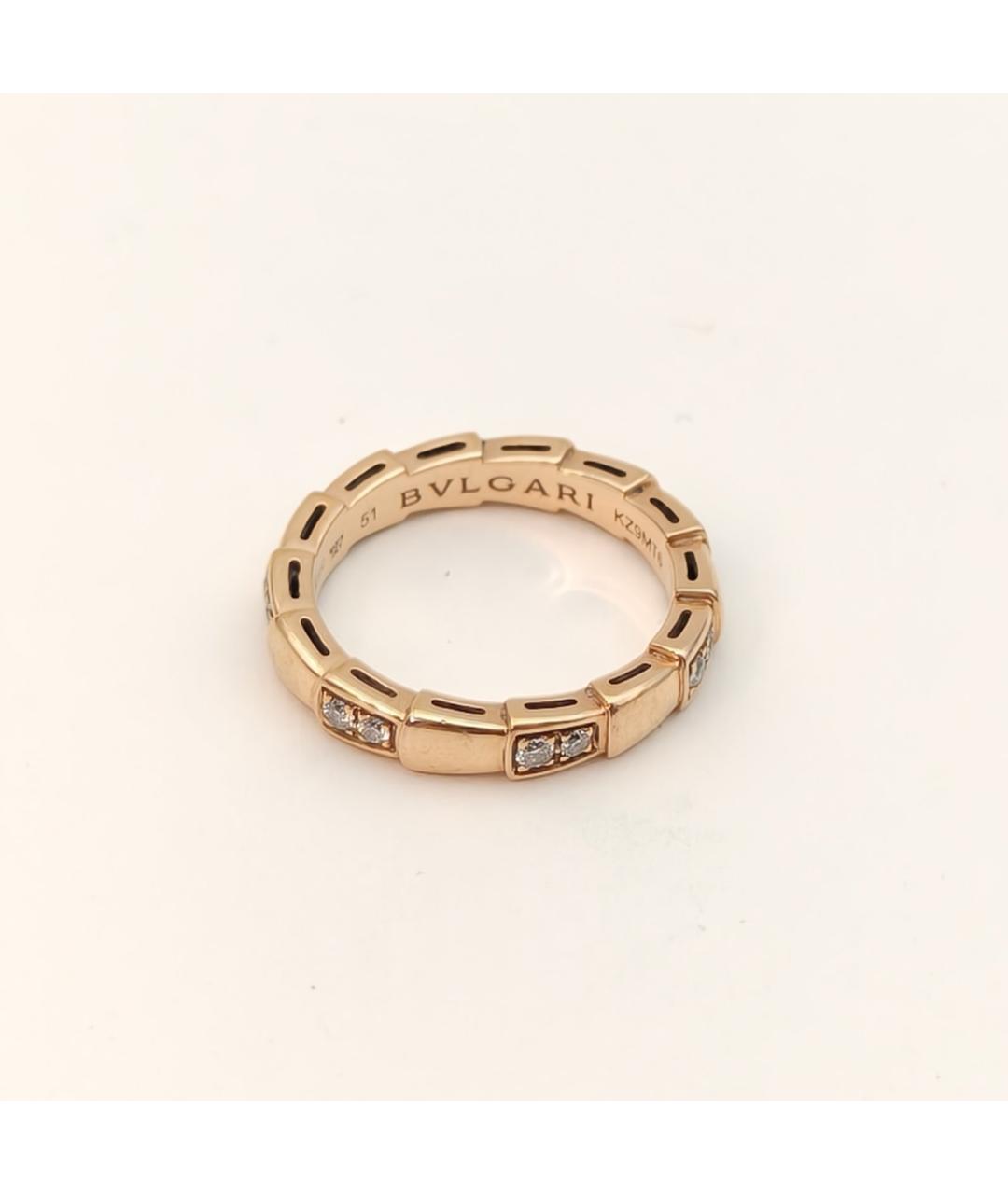 BVLGARI Золотое кольцо из розового золота, фото 2