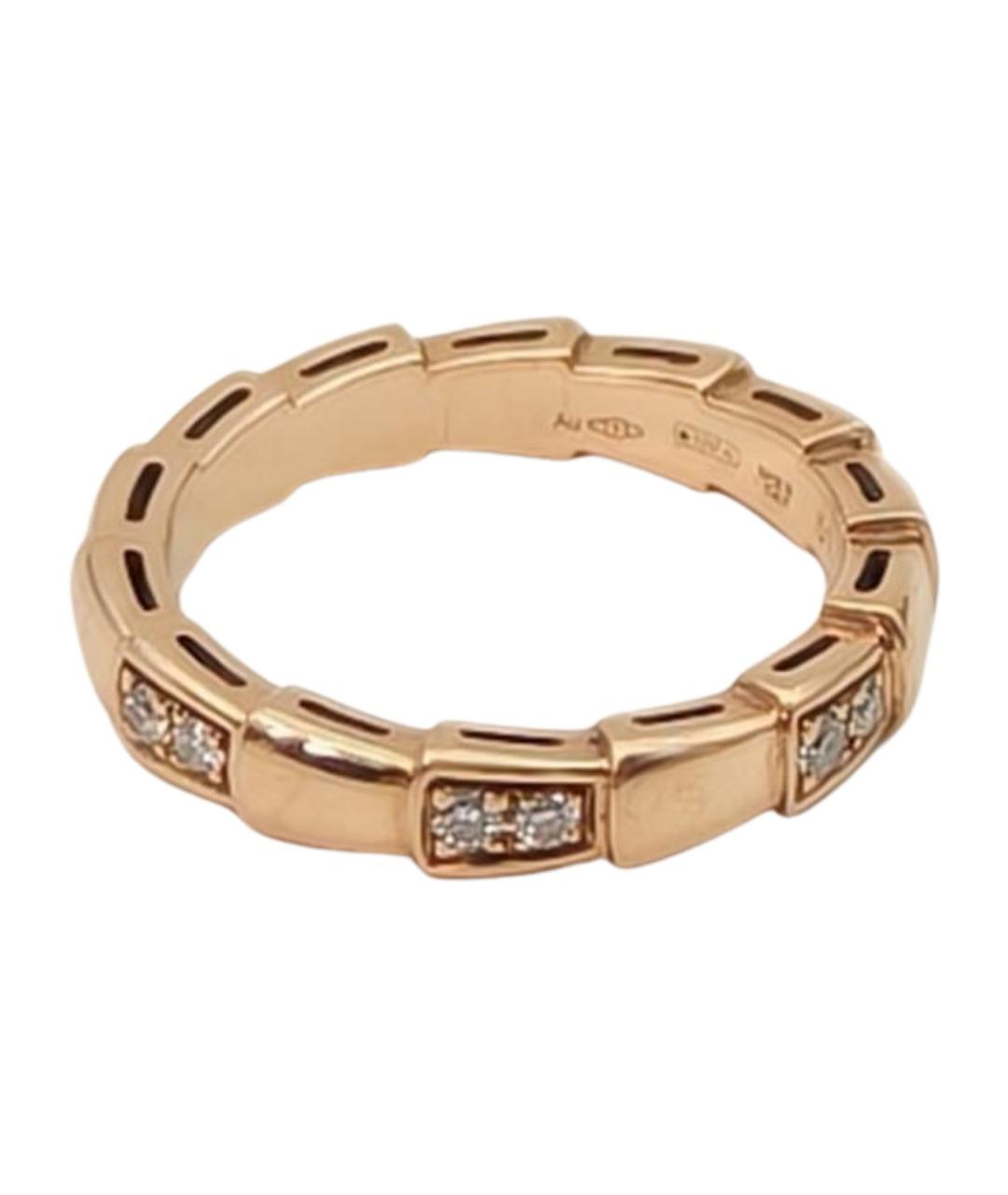 BVLGARI Золотое кольцо из розового золота, фото 1