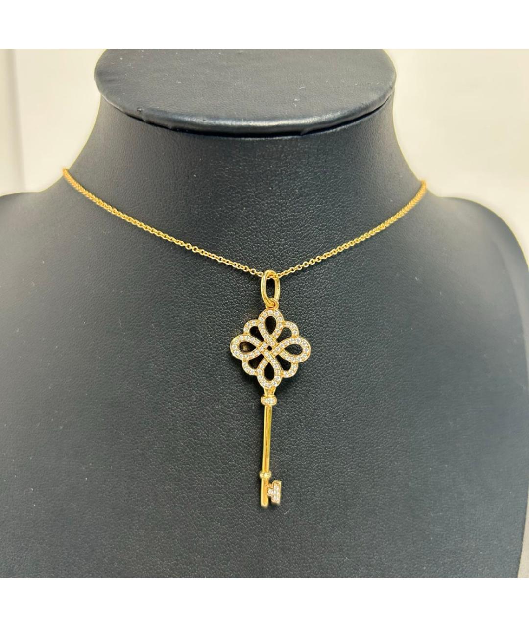 TIFFANY&CO Золотая подвеска из розового золота, фото 6