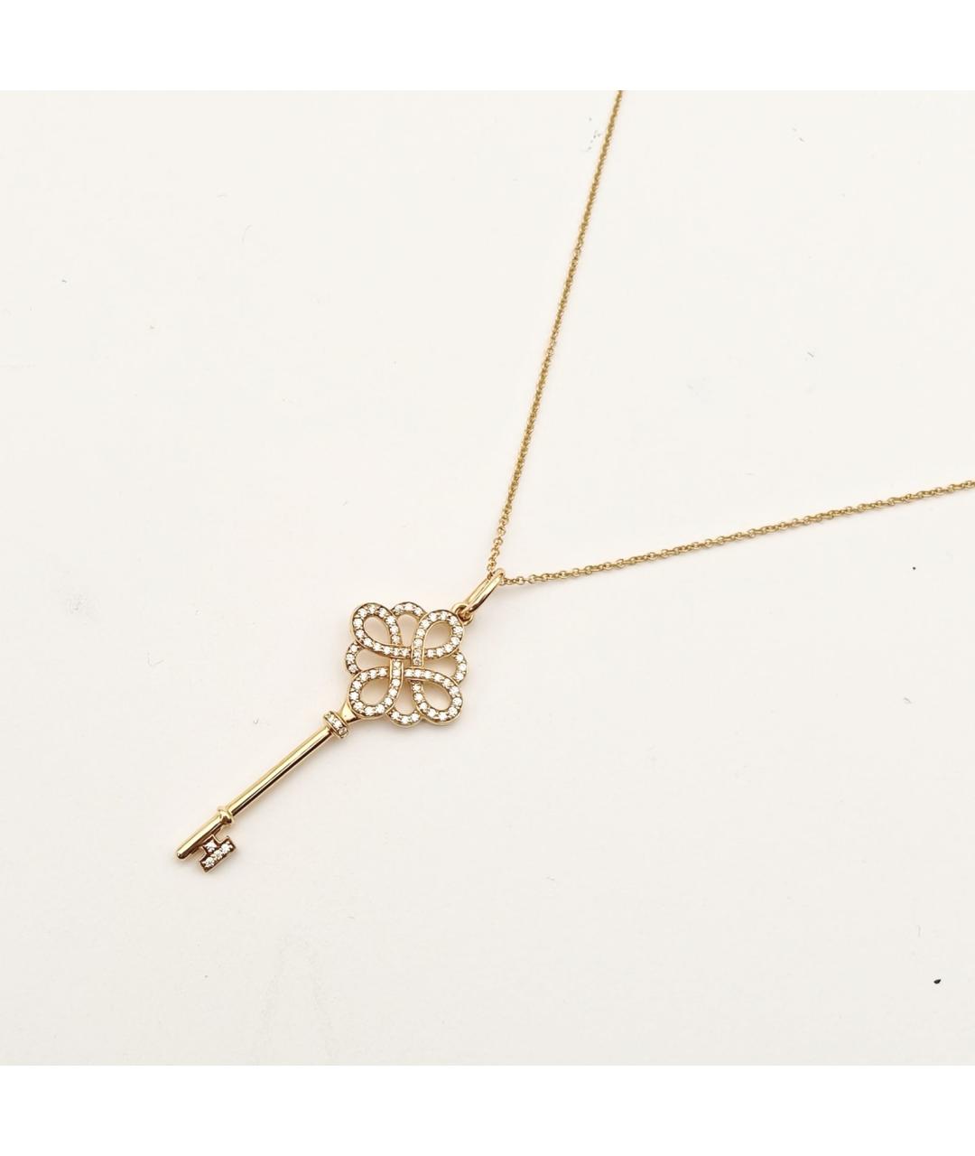 TIFFANY&CO Золотая подвеска из розового золота, фото 4