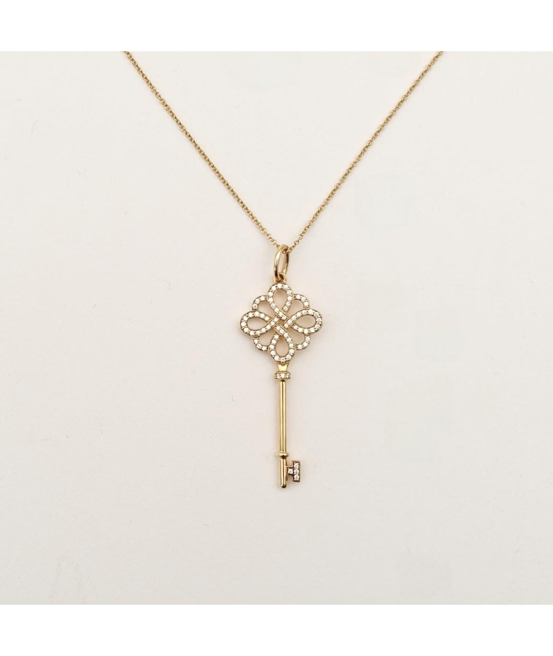 TIFFANY&CO Золотая подвеска из розового золота, фото 2